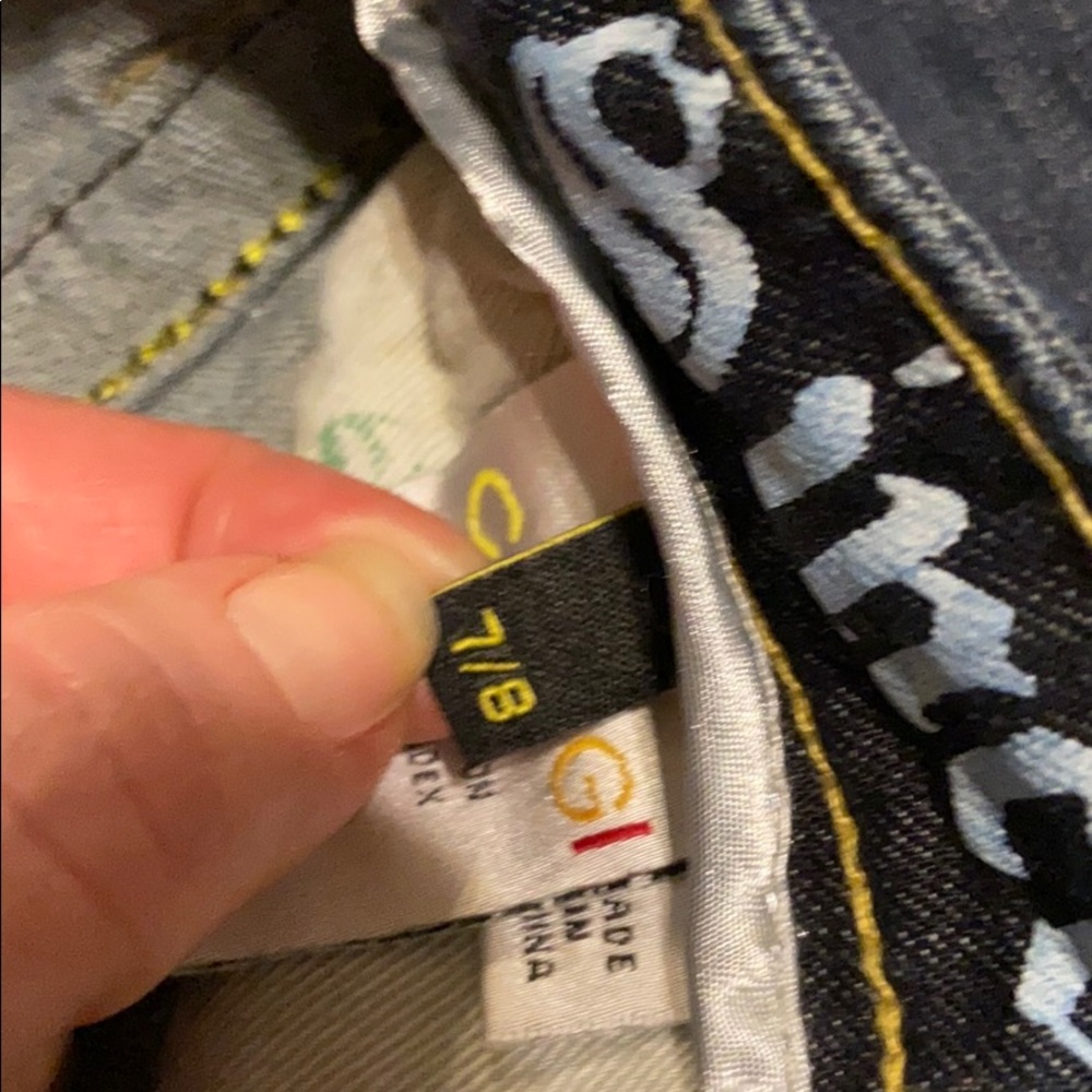 Authentic Coogi Jeans straight leg denim- size 7/8 - Picture 10 of 16